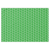 Elegant kerstpatroon op groene tablet tafelkleed (Voorkant (Horizontaal))