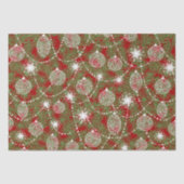 Elegant kerstvakantieboomkleuren tissuepapier (Voorkant)