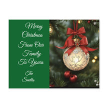 Elegant kerstversiering Collectie met rode boog