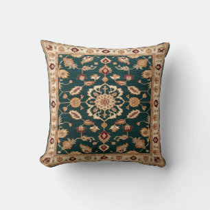 Élégant Kilim Vert Coussins : Transformez votre es
