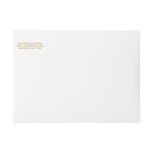 Elegant Klassiek Modern Goud Vrolijk Kerstscript (Voorkant)