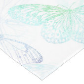 Elegant kleurig glitter Butterfly-ontwerp Medium Tafelloper (Hoek)