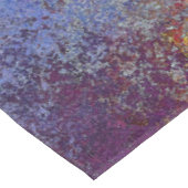 Elegant Kleurrijk Acryl Abstract Grunge Artwork Tafelkleed (Gekanteld)