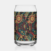 Elegant kobalt "Heritage-Inspired Patterns" glas (Rechts)