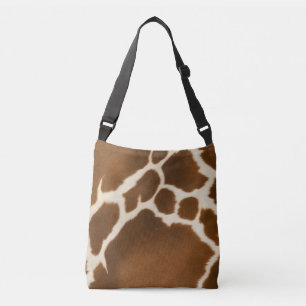 Elegant Koe Faux Leather Modern Collectie Crossbody Tas