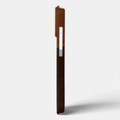 Elegant koffiezaad Logo - Golden Accent Design Case-Mate iPhone Case (Achterkant / Links)