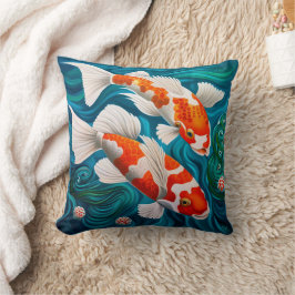 Elegant Koi Fish Design Kussen