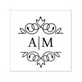 Elegant, koninklijk, monogram  zelfinktende stempel (Design)