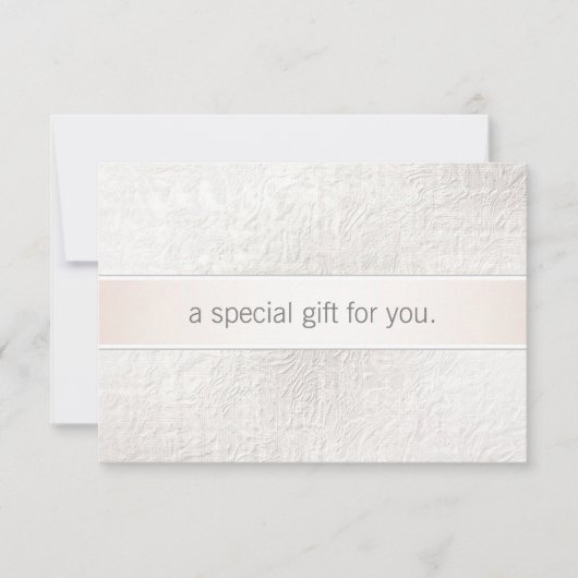 Elegant koolraappapier FAUX Koperband (Voorkant)