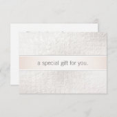 Elegant koolraappapier FAUX Koperband (Voorkant / Achterkant)