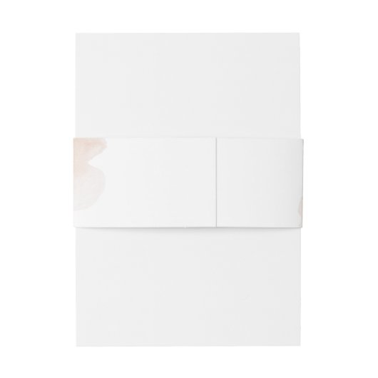 Elegant Koper en bordeaux bloemen groen boho Uitnodigingen Wikkel (Achterkant Voorbeeld)