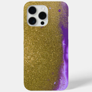 Elegant koper   Girly Roos Gold Marble iPhone 15 Pro Max Hoesje