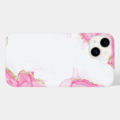 Elegant koper | Girly Roos Gold Marble Case-Mate iPhone Case (Achterkant (horizontaal))