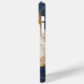 Elegant koper | Girly Roos Gold Marble Case-Mate iPhone Case (Achterkant / Links)