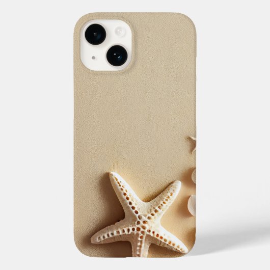 Elegant koper | Girly star fish Case-Mate iPhone Case (Achterkant)