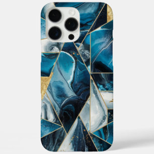 Elegant koper   Vrouwelijk Opulent Blauwgroen Goud iPhone 16 Pro Max Hoesje