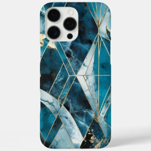 Elegant koper   Vrouwelijk Opulent Blauwgroen Goud iPhone 16 Pro Max Hoesje