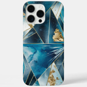 Elegant koper Vrouwelijk Opulent Blauwgroen Goud iPhone 16 Pro Max Hoesje
