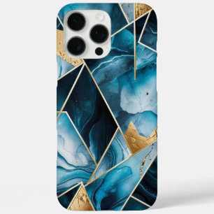 Elegant koper   Vrouwelijk Opulent Blauwgroen Goud iPhone 16 Pro Max Hoesje