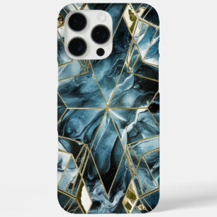 Elegant koper   Vrouwelijk Opulent Blauwgroen Goud iPhone 16 Pro Max Hoesje
