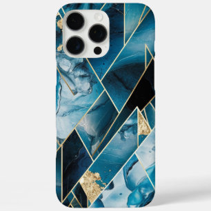 Elegant koper   Vrouwelijk Opulent Blauwgroen Goud iPhone 16 Pro Max Hoesje