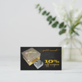 Elegant korting / con / cadeaukaart / promotie (Staand voorkant)