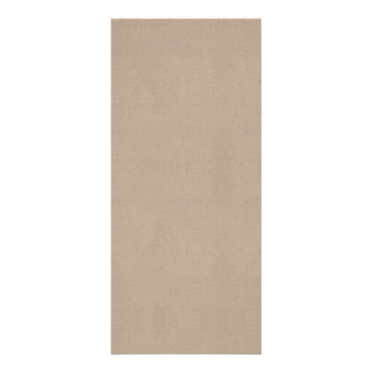 Elegant Kraft Mariage Menu Modèles (Dos)