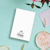 Elegant Kroon Grijs Monogram & Naam Post-it® Notes