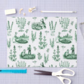 Elegant Kruiden Tuin Sage Groen Toile Tissuepapier (Craft)