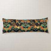 elegant kunstdecopatroon lichaamskussen (Achterkant)