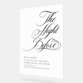 Élégant La Nuit Avant Le Dîner De Répétition (Angle)