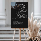 Élégant La Nuit Avant Le Dîner De Répétition