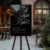 Élégant La Nuit Avant Le Dîner De Répétition