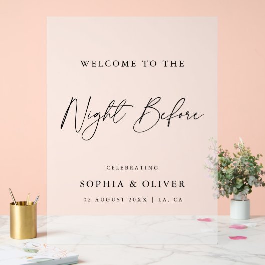 Élégant La Nuit Avant Le Dîner De Répétition Frost (Mariage)