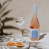 Elegant Laatste Toast Bachelorette Party Favor Sparkling Wijnetiket