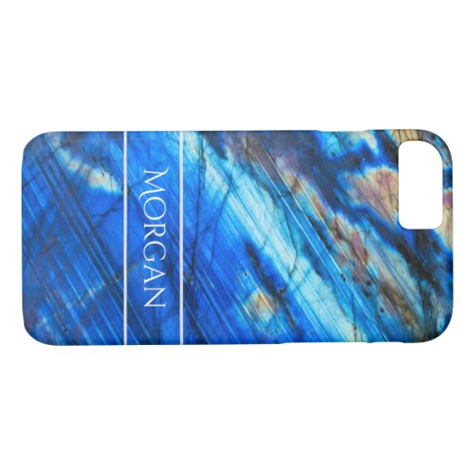 Elegant Labradorite minerale Gem Case-Mate iPhone Case (Achterkant (Horizontaal))