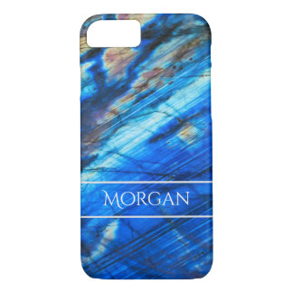 Elegant Labradorite minerale Gem iPhone 8/7 Hoesje
