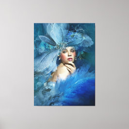 Elegant Lady Canvas Afdruk