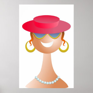 Elegant Lady Poster