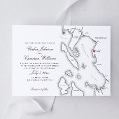 Elegant Lairmont Manor Bellingham Kaart Bruiloft