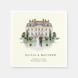 Elegant landhuis   Ranch Country Wedding Servet