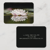 Elegant Landschap Lotus Bloem Visitekaartje (Voorkant / Achterkant)