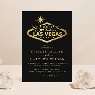 Elegant Las Vegas Destination Wedding Kaart