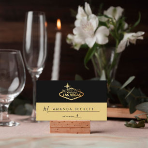 Elegant Las Vegas Destination Wedding Plaatskaartje