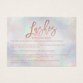 Élégant lashes soins rose perle d'or nacre (Devant)