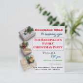 Elegant Laten we samen kerstfeest Kaart (Staand voorkant)