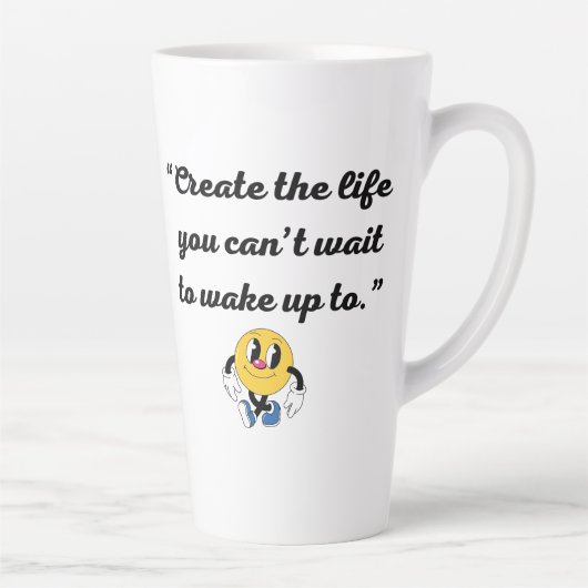 Élégant latte Art Mug (Droite)