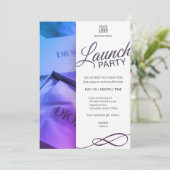 Elegant Launch Party Invitation Template (Debout devant)