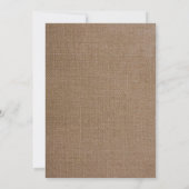 Elegant Laurels Blauw | uitnodiging tot doop (Achterkant)