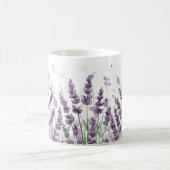 Elégant Lavane Fleurs Mug (Centre)